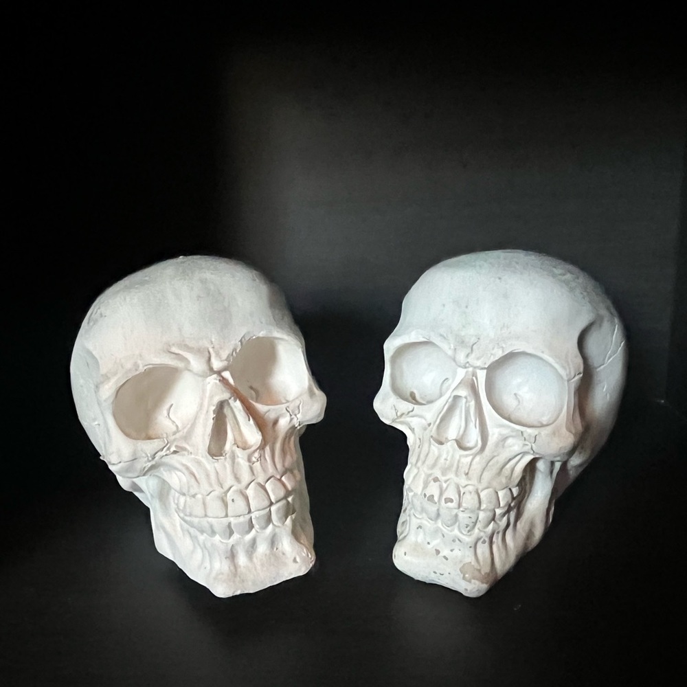 Skull decorations for Halloween